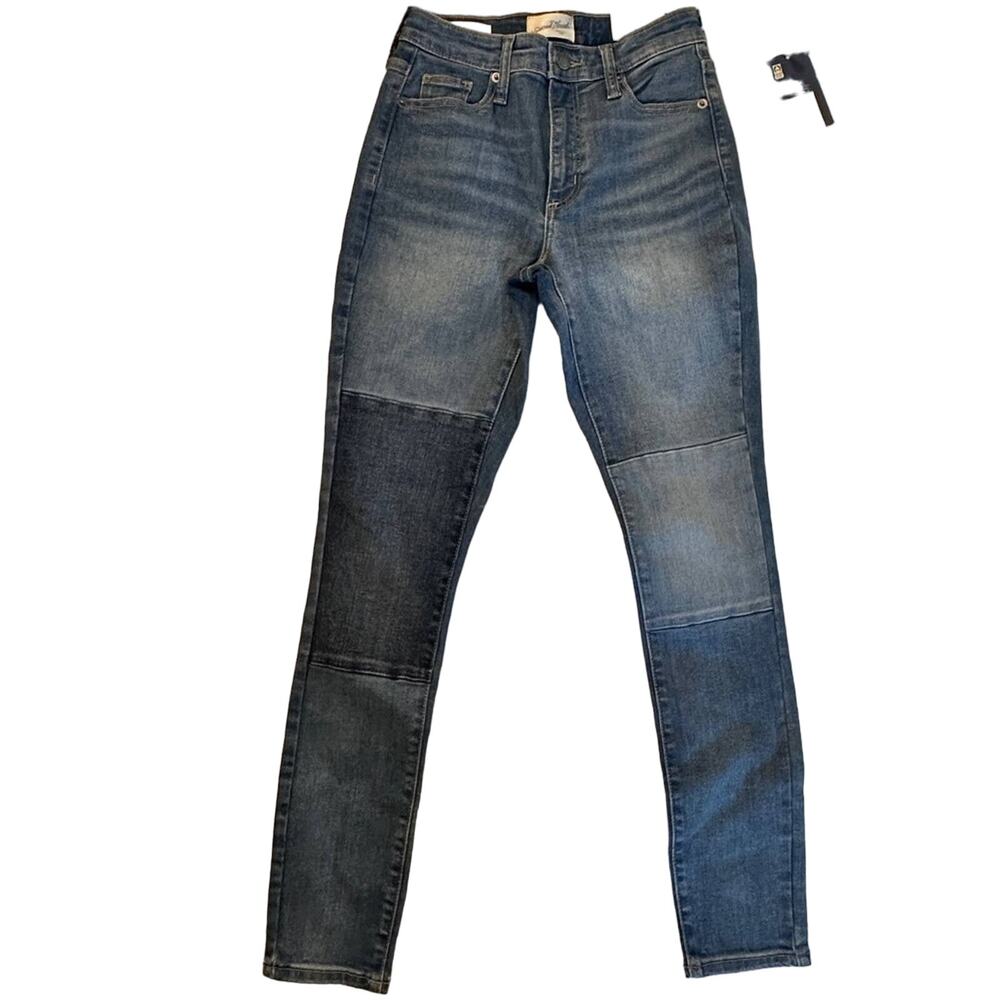 New Universal Thread High Rise Skinny Blue Jeans size 00 Regular